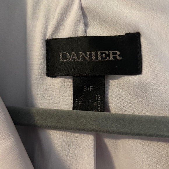 Danier Lilac Leather Jacket - Picture 3 of 5